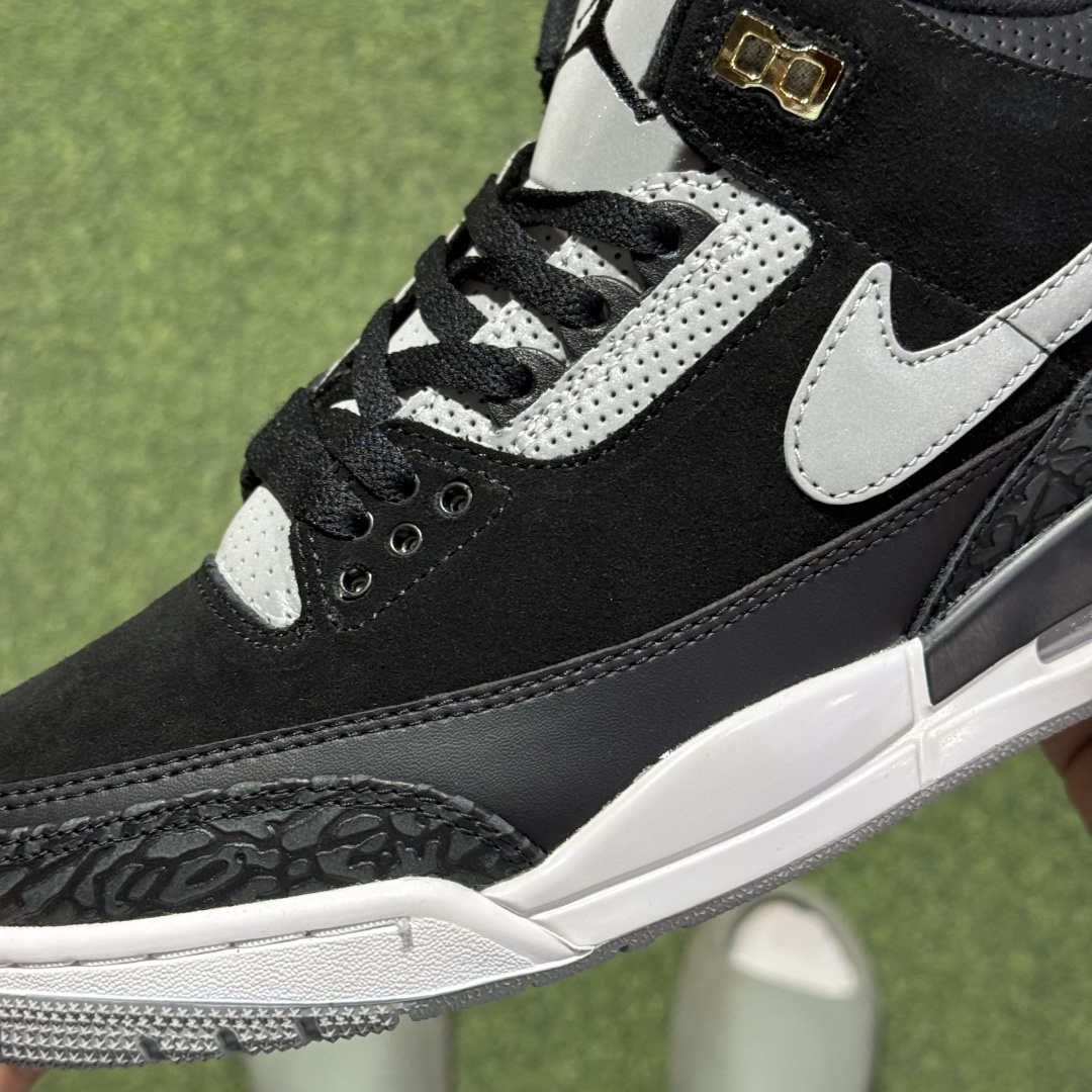 福利特价 纯原头层aj3！硬通货品质合计36个配色，长期货齐可主推！尺码：40-47.5带半码小钩黑水泥