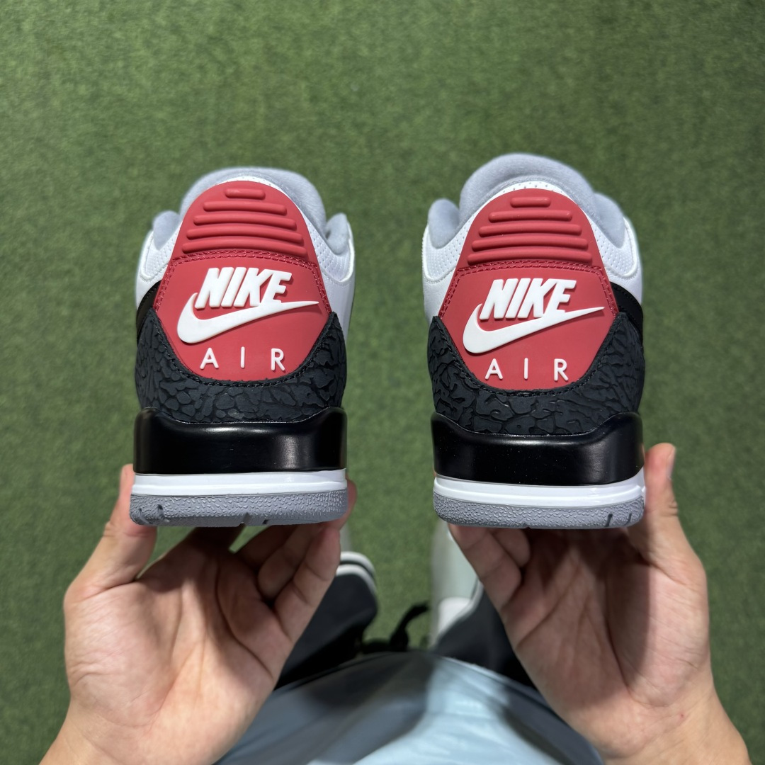 福利特价 纯原头层aj3！硬通货品质合计36个配色，长期货齐可主推！尺码：40-47.5带半码小钩白水泥