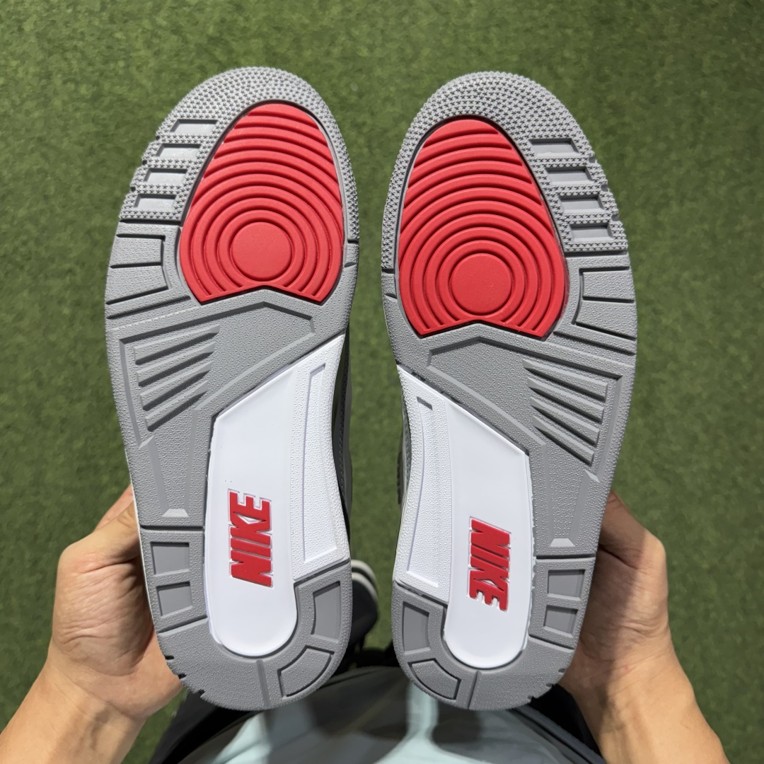 福利特价 纯原头层aj3！硬通货品质合计36个配色，长期货齐可主推！尺码：40-47.5带半码小钩白水泥