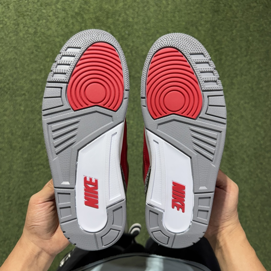 福利特价 纯原头层aj3！硬通货品质合计36个配色，长期货齐可主推！尺码：40-47.5带半码红水泥CK