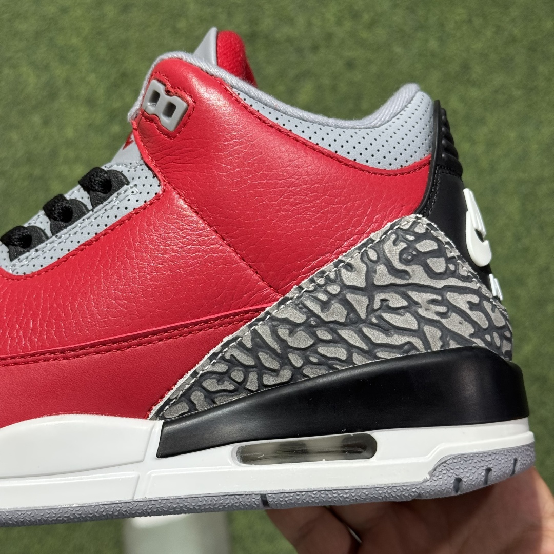 福利特价 纯原头层aj3！硬通货品质合计36个配色，长期货齐可主推！尺码：40-47.5带半码红水泥CK