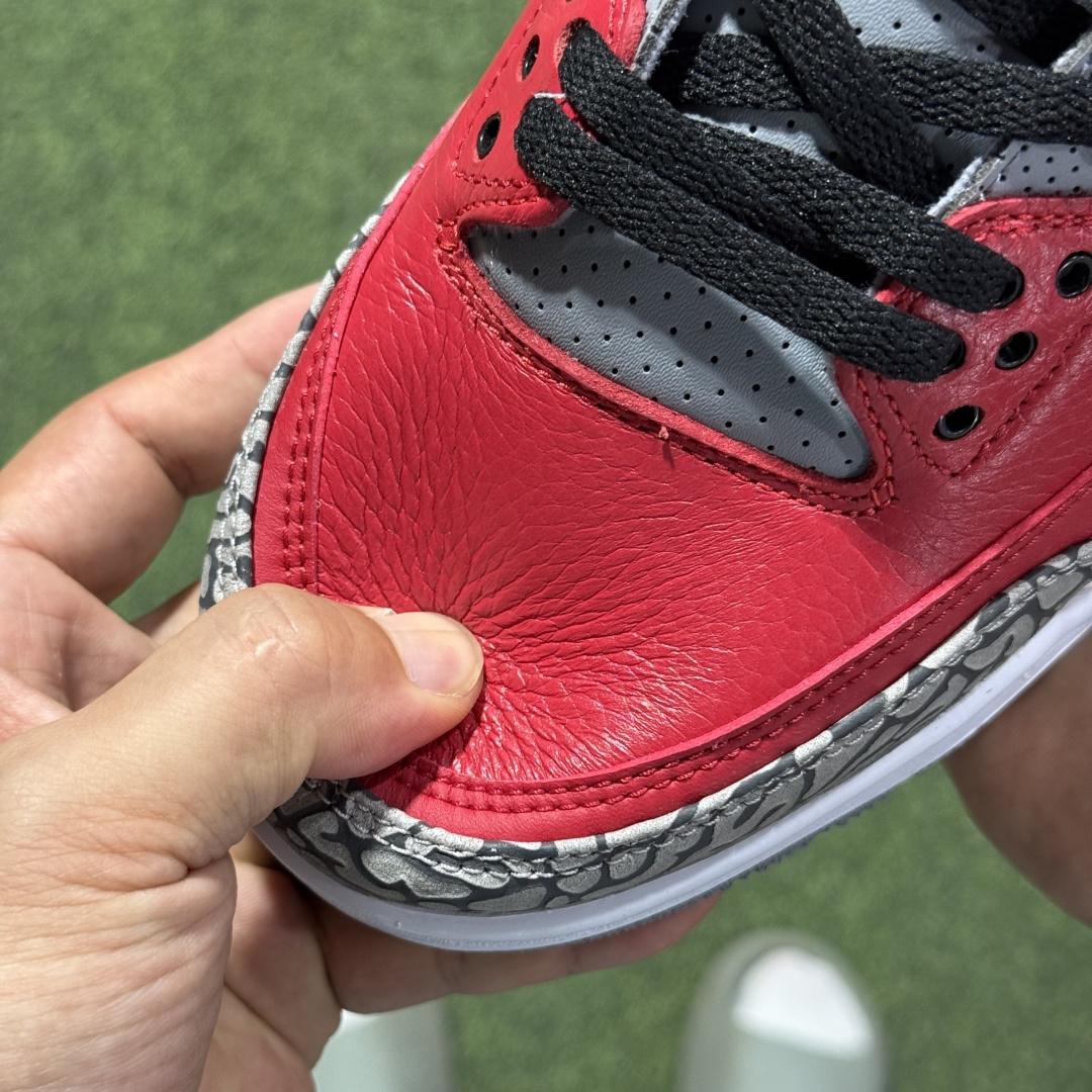 福利特价 纯原头层aj3！硬通货品质合计36个配色，长期货齐可主推！尺码：40-47.5带半码红水泥CK