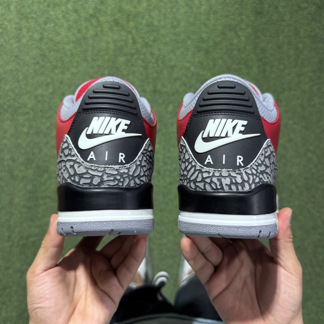 福利特价 纯原头层aj3！硬通货品质合计36个配色，长期货齐可主推！尺码：40-47.5带半码红水泥CK