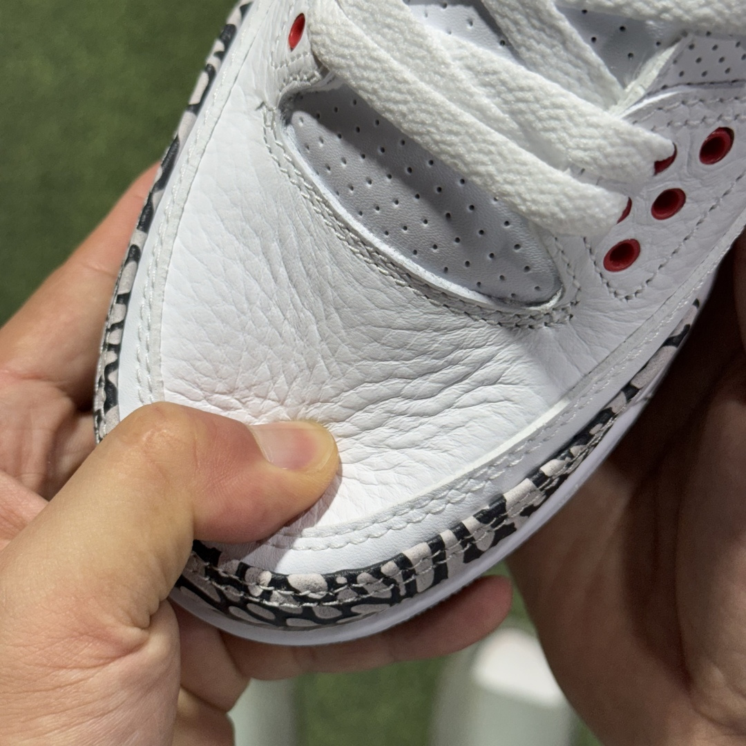 福利特价 纯原头层aj3！硬通货品质合计36个配色，长期货齐可主推！尺码：40-47.5带半码白红飓风-