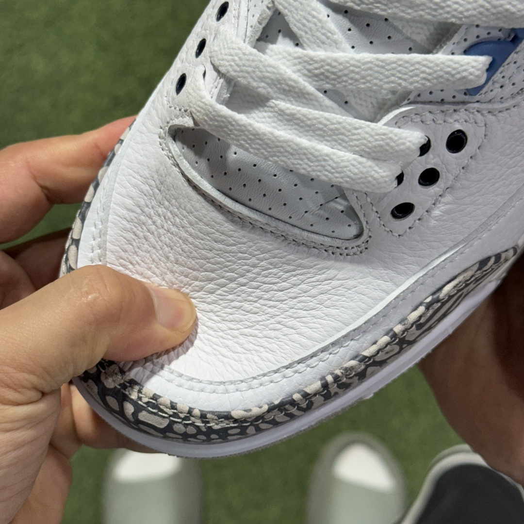 福利特价 纯原头层aj3！硬通货品质合计36个配色，长期货齐可主推！尺码：40-47.5带半码北卡蓝CT