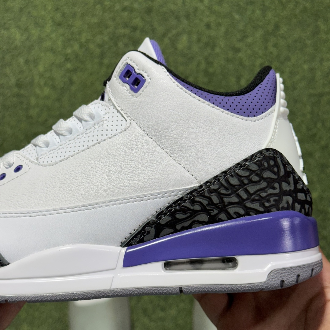 福利特价 纯原头层aj3！硬通货品质合计36个配色，长期货齐可主推！尺码：40-47.5带半码白紫CT8