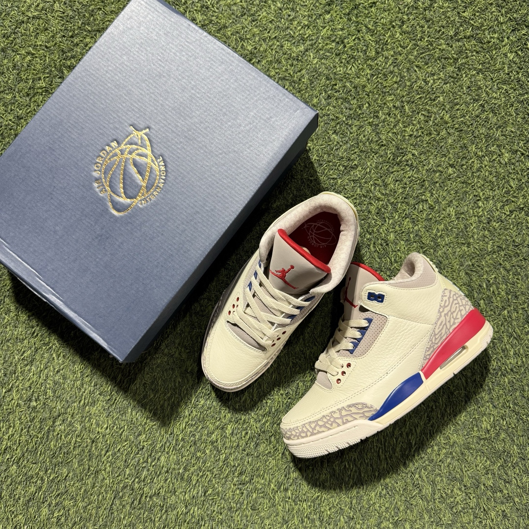 福利特价 纯原头层aj3！硬通货品质合计36个配色，长期货齐可主推！尺码：40-47.5带半码美国独立日