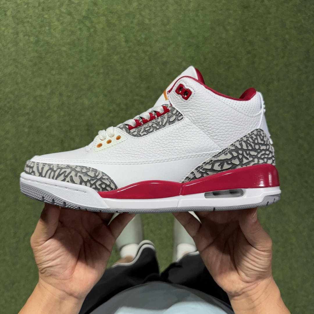 福利特价 纯原头层aj3！硬通货品质合计36个配色，长期货齐可主推！尺码：40-47.5带半码白酒红CT