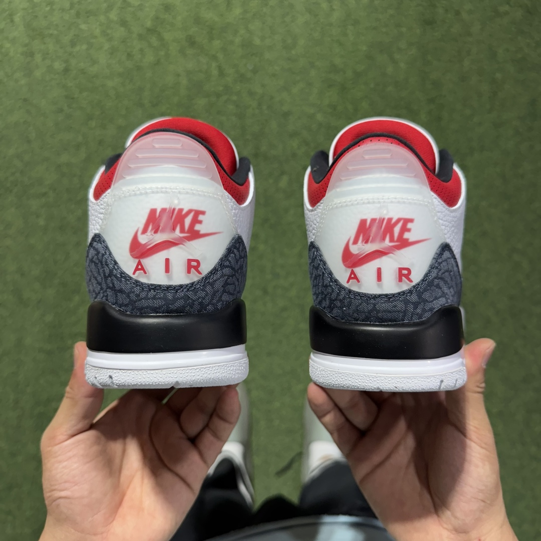 福利特价 纯原头层aj3！硬通货品质合计36个配色，长期货齐可主推！尺码：40-47.5带半码火焰红CZ