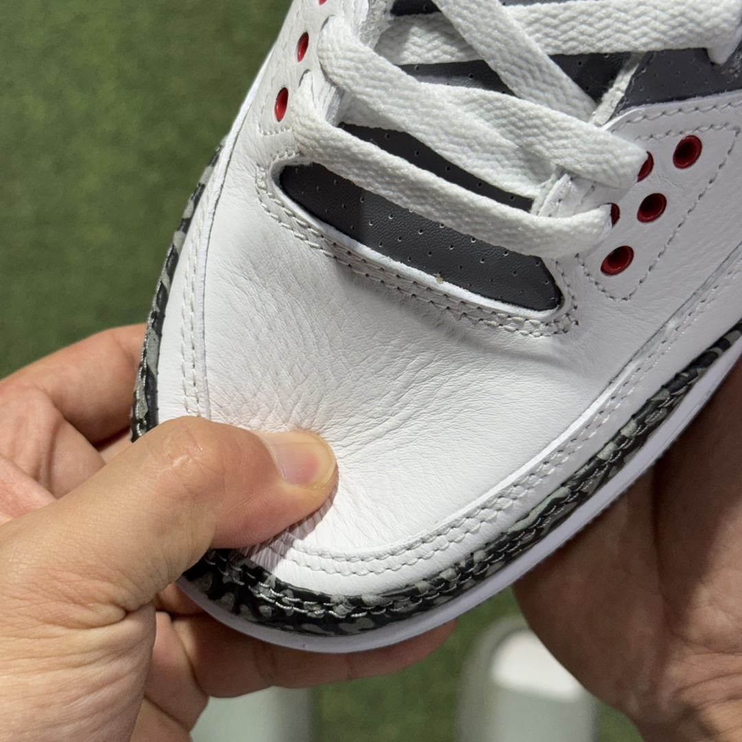 福利特价 纯原头层aj3！硬通货品质合计36个配色，长期货齐可主推！尺码：40-47.5带半码白红火焰红