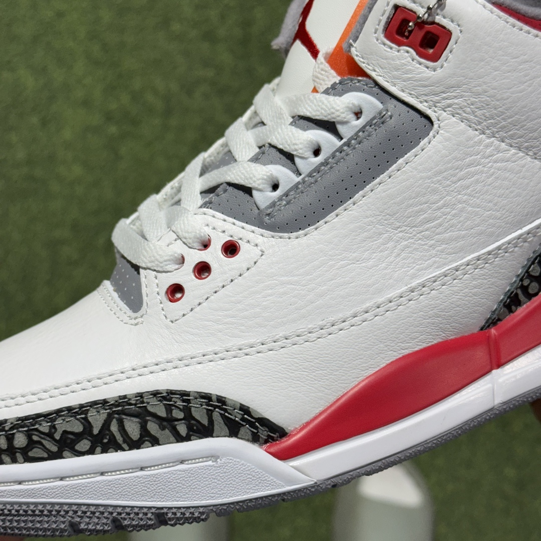 福利特价 纯原头层aj3！硬通货品质合计36个配色，长期货齐可主推！尺码：40-47.5带半码白红火焰红