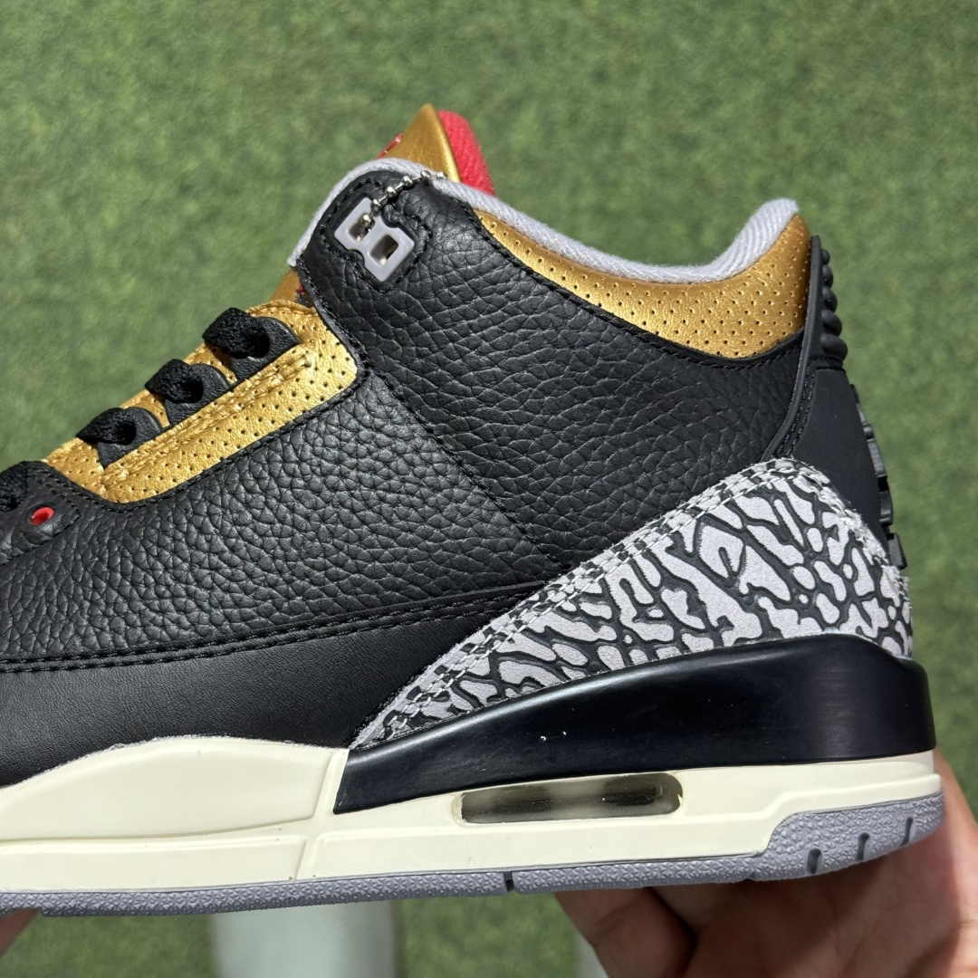 福利特价 纯原头层aj3！硬通货品质合计36个配色，长期货齐可主推！尺码：40-47.5带半码黑金CK9