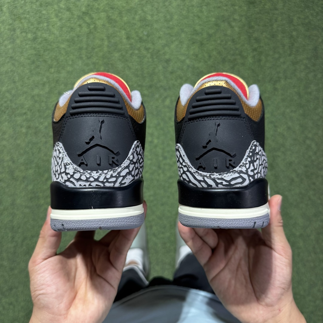 福利特价 纯原头层aj3！硬通货品质合计36个配色，长期货齐可主推！尺码：40-47.5带半码黑金CK9