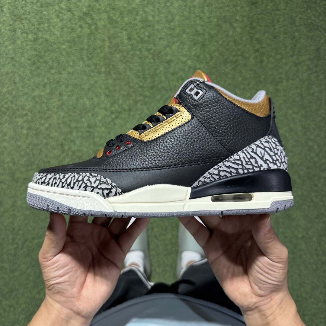 福利特价 纯原头层aj3！硬通货品质合计36个配色，长期货齐可主推！尺码：40-47.5带半码黑金CK9