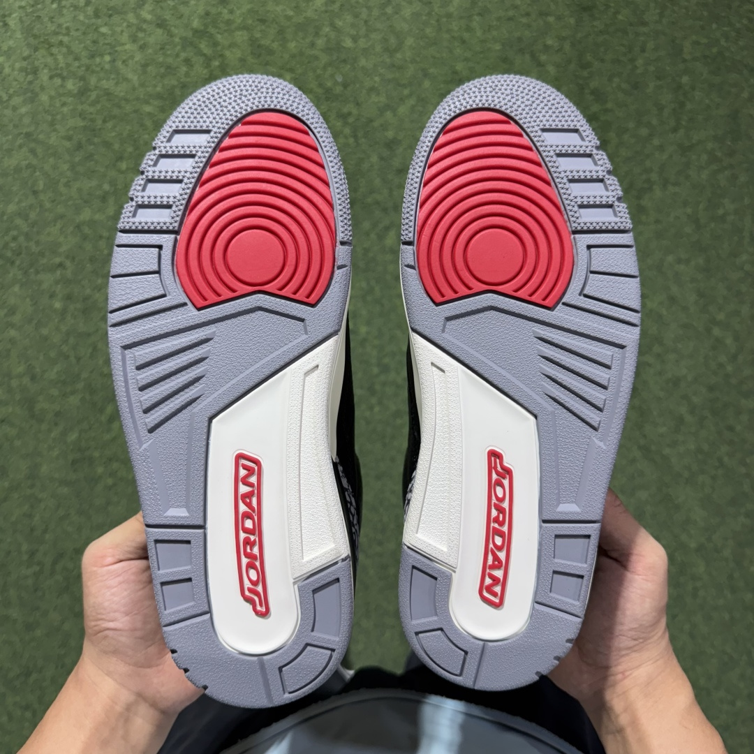 福利特价 纯原头层aj3！硬通货品质合计36个配色，长期货齐可主推！尺码：40-47.5带半码黑金CK9