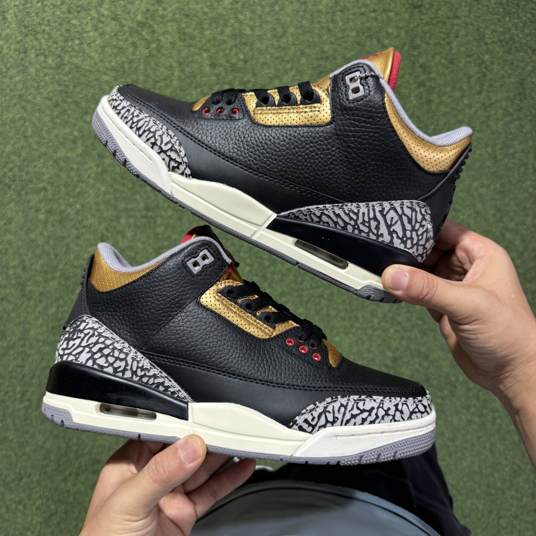 福利特价 纯原头层aj3！硬通货品质合计36个配色，长期货齐可主推！尺码：40-47.5带半码黑金CK9