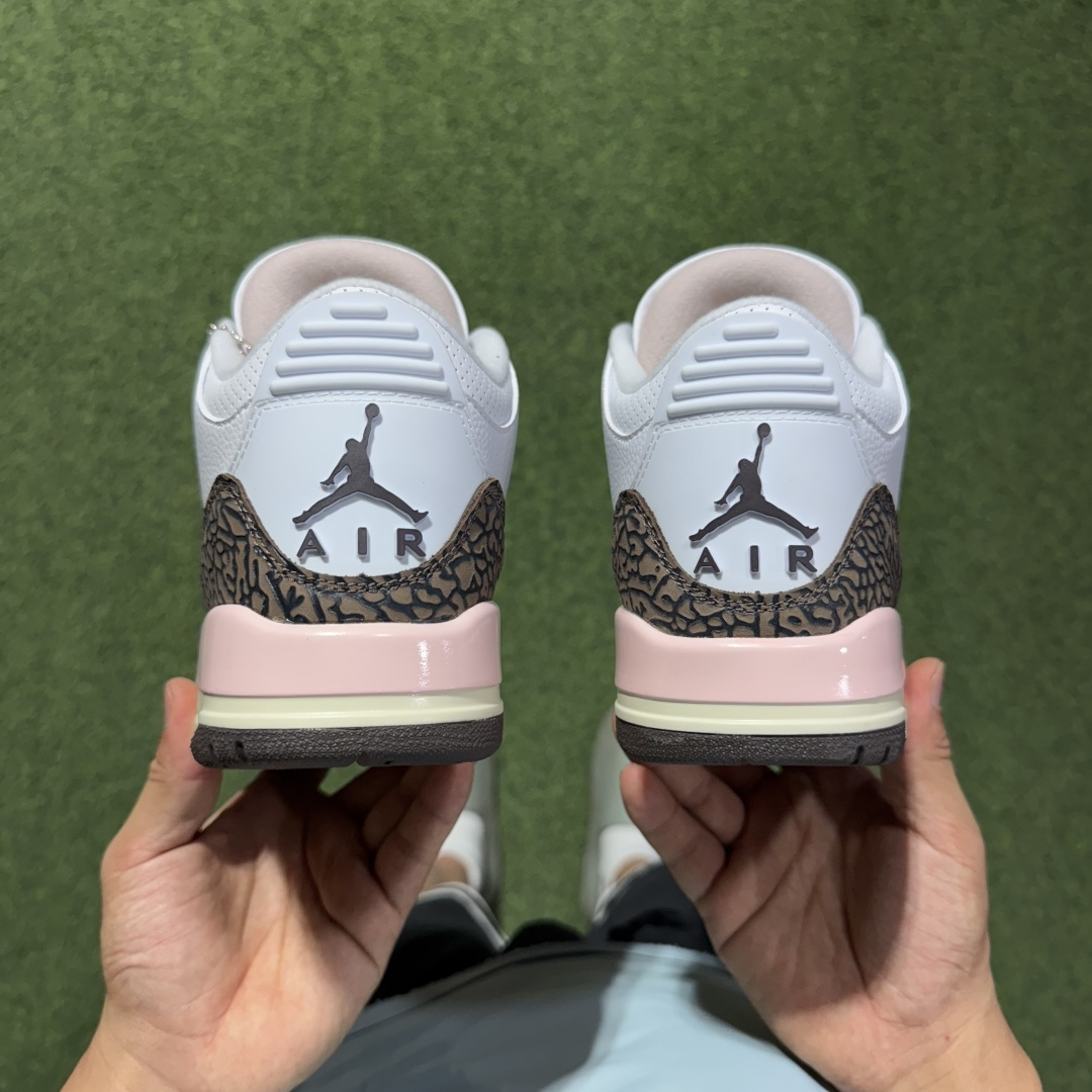 福利特价 纯原头层aj3！硬通货品质合计36个配色，长期货齐可主推！尺码：40-47.5带半码白棕粉CK