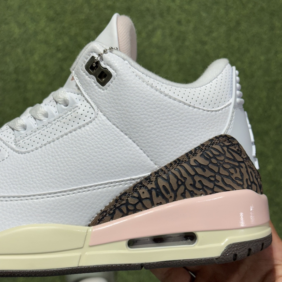 福利特价 纯原头层aj3！硬通货品质合计36个配色，长期货齐可主推！尺码：40-47.5带半码白棕粉CK