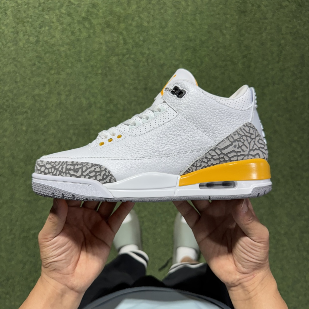 福利特价 纯原头层aj3！硬通货品质合计36个配色，长期货齐可主推！尺码：40-47.5带半码白橙CK9