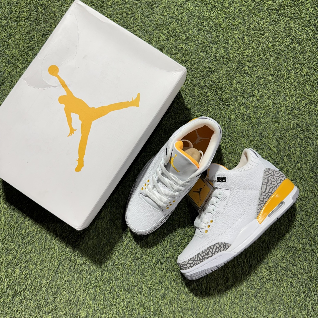 福利特价 纯原头层aj3！硬通货品质合计36个配色，长期货齐可主推！尺码：40-47.5带半码白橙CK9