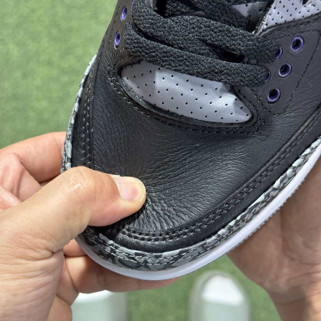 福利特价 纯原头层aj3！硬通货品质合计36个配色，长期货齐可主推！尺码：40-47.5带半码黑紫水泥C