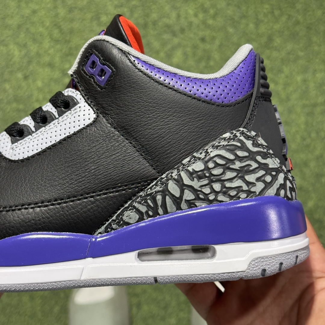 福利特价 纯原头层aj3！硬通货品质合计36个配色，长期货齐可主推！尺码：40-47.5带半码黑紫水泥C