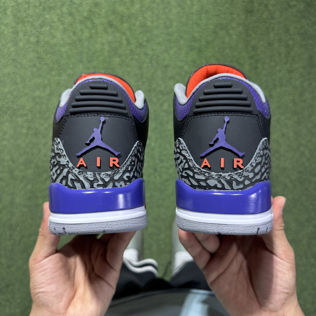 福利特价 纯原头层aj3！硬通货品质合计36个配色，长期货齐可主推！尺码：40-47.5带半码黑紫水泥C