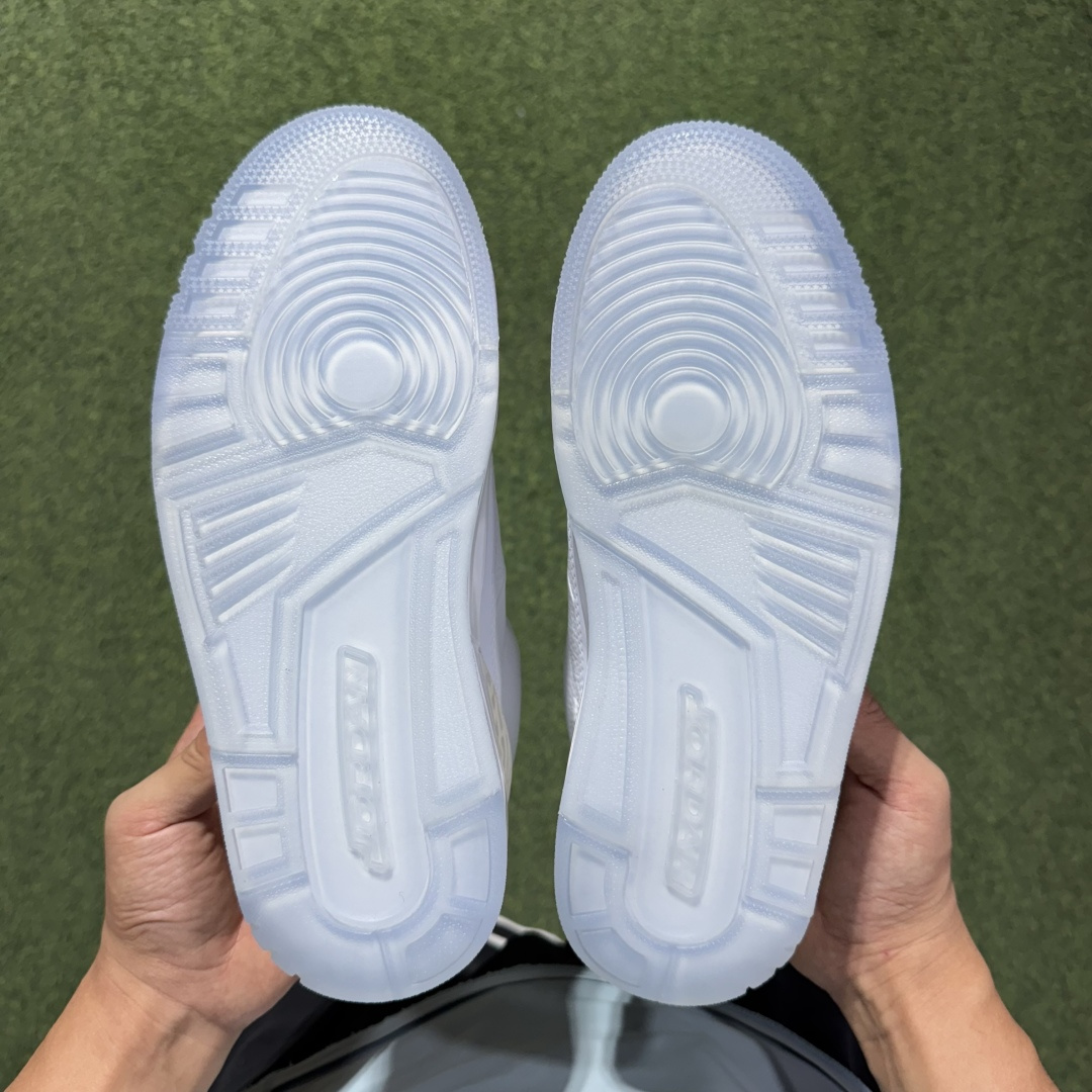 福利特价 纯原头层aj3！硬通货品质合计36个配色，长期货齐可主推！尺码：40-47.5带半码纯白-11