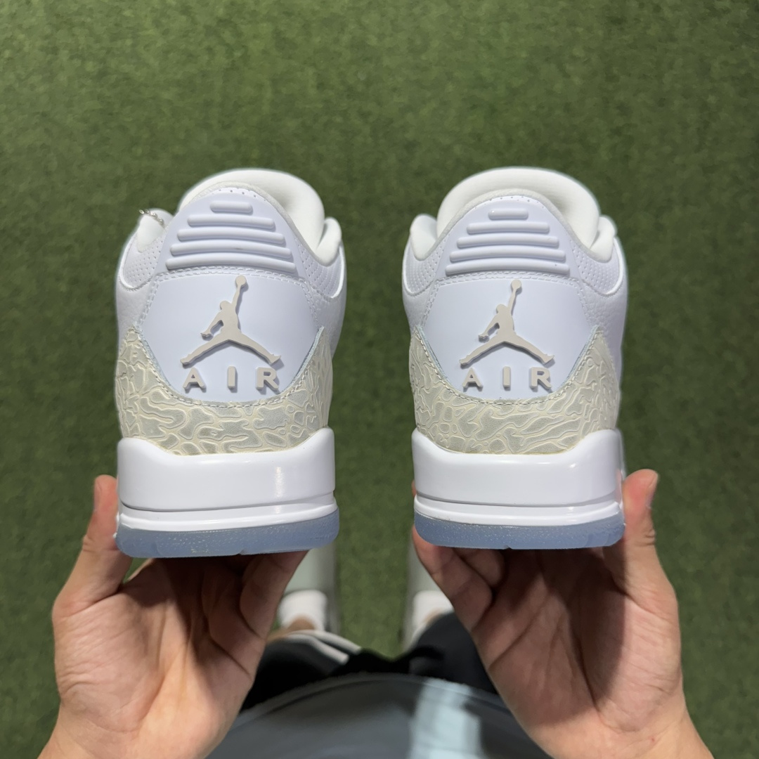 福利特价 纯原头层aj3！硬通货品质合计36个配色，长期货齐可主推！尺码：40-47.5带半码纯白-11