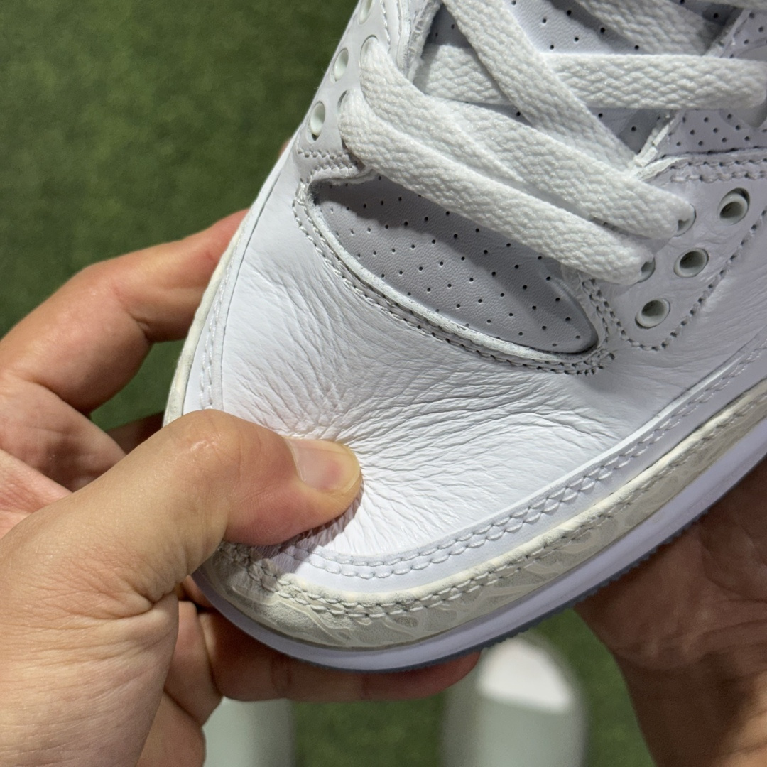 福利特价 纯原头层aj3！硬通货品质合计36个配色，长期货齐可主推！尺码：40-47.5带半码纯白-11