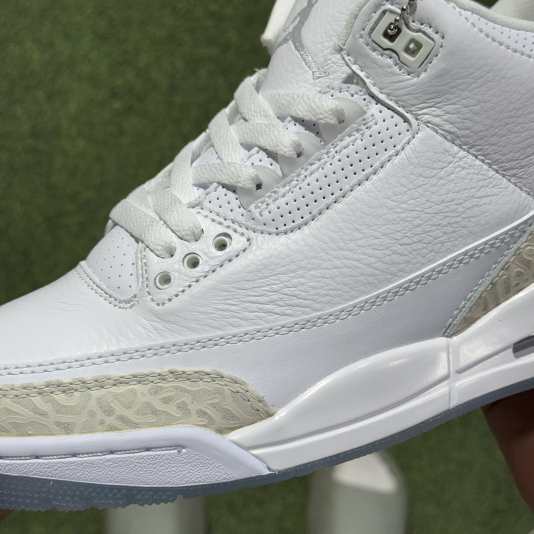 福利特价 纯原头层aj3！硬通货品质合计36个配色，长期货齐可主推！尺码：40-47.5带半码纯白-11
