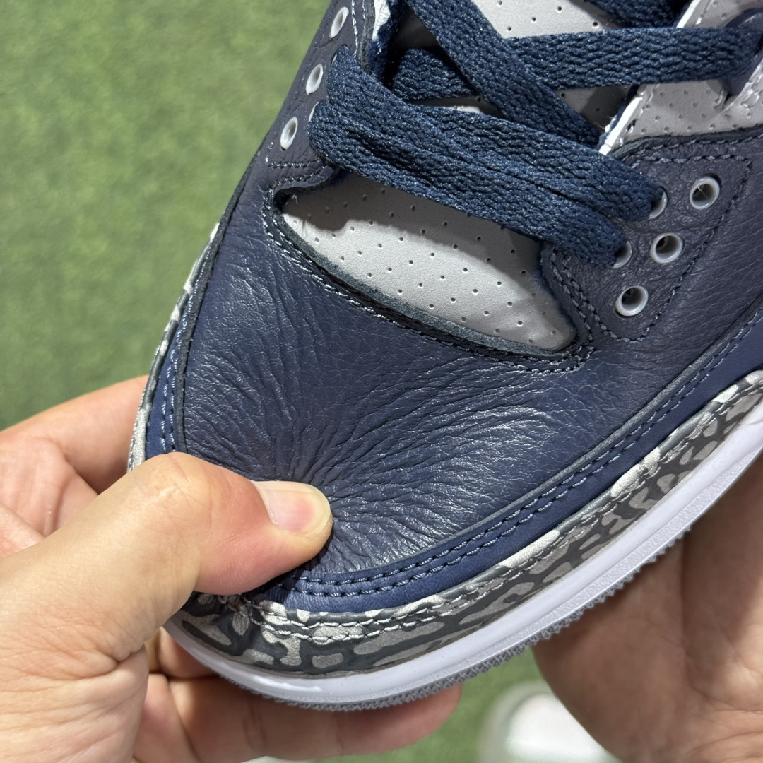 福利特价 纯原头层aj3！硬通货品质合计36个配色，长期货齐可主推！尺码：40-47.5带半码午夜蓝CT