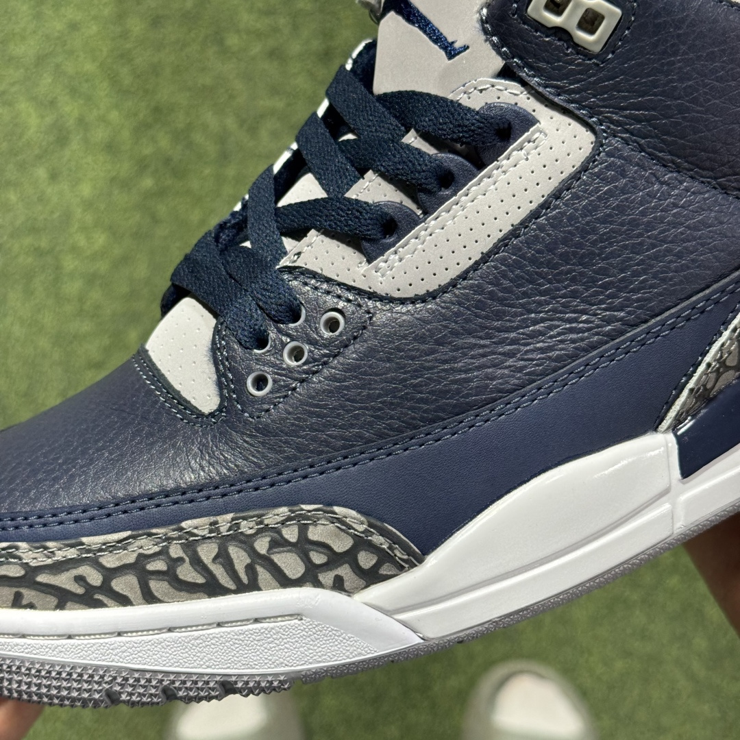 福利特价 纯原头层aj3！硬通货品质合计36个配色，长期货齐可主推！尺码：40-47.5带半码午夜蓝CT