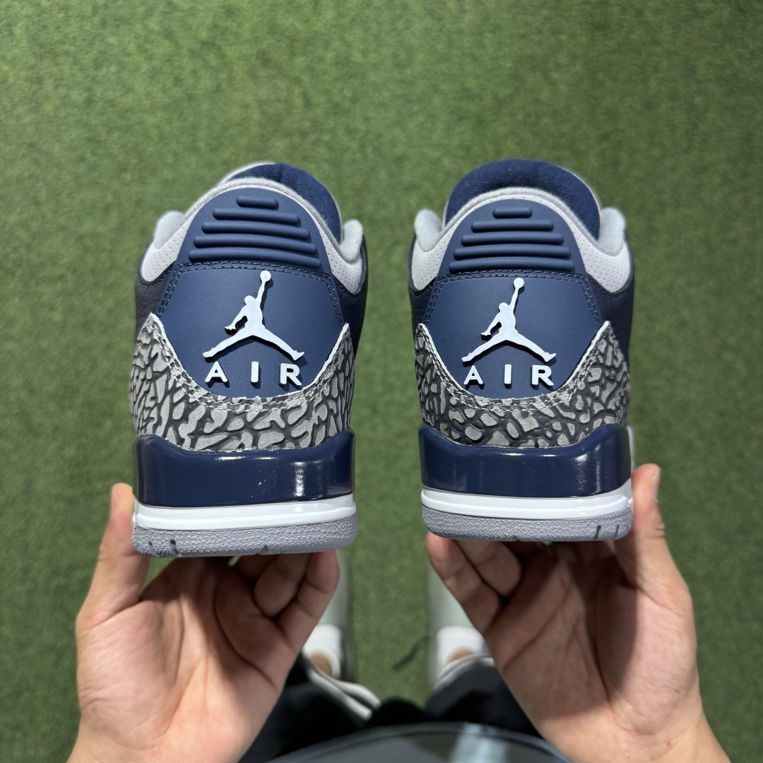 福利特价 纯原头层aj3！硬通货品质合计36个配色，长期货齐可主推！尺码：40-47.5带半码午夜蓝CT