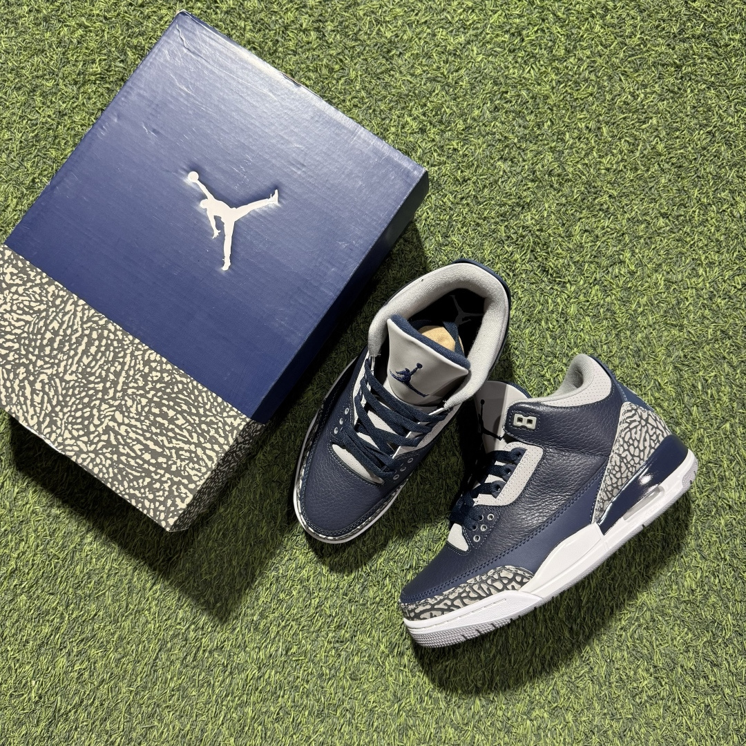 福利特价 纯原头层aj3！硬通货品质合计36个配色，长期货齐可主推！尺码：40-47.5带半码午夜蓝CT
