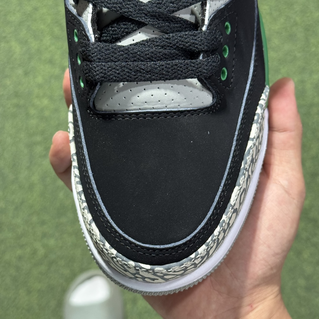 福利特价 纯原头层aj3！硬通货品质合计36个配色，长期货齐可主推！尺码：40-47.5带半码黑绿CT8