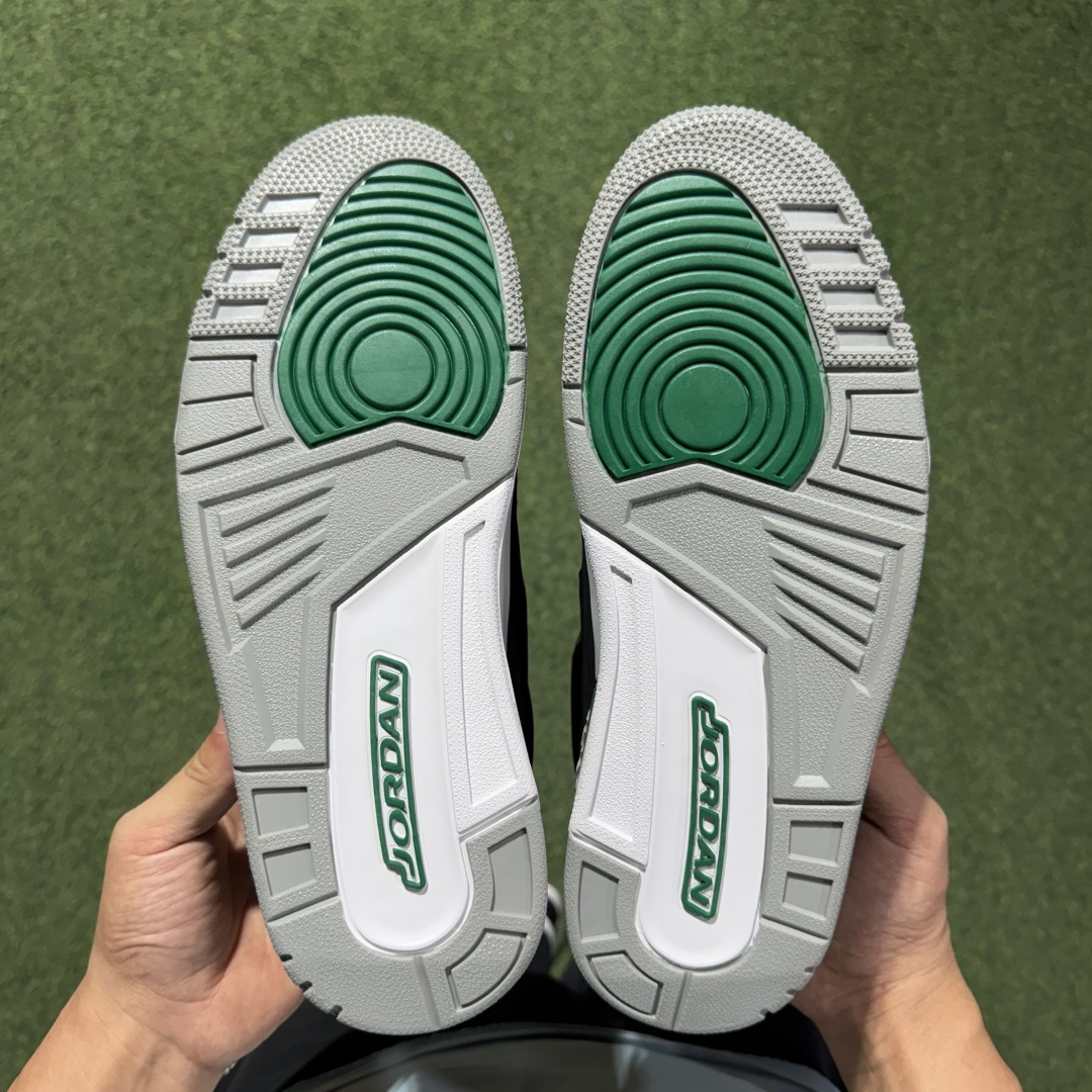 福利特价 纯原头层aj3！硬通货品质合计36个配色，长期货齐可主推！尺码：40-47.5带半码黑绿CT8