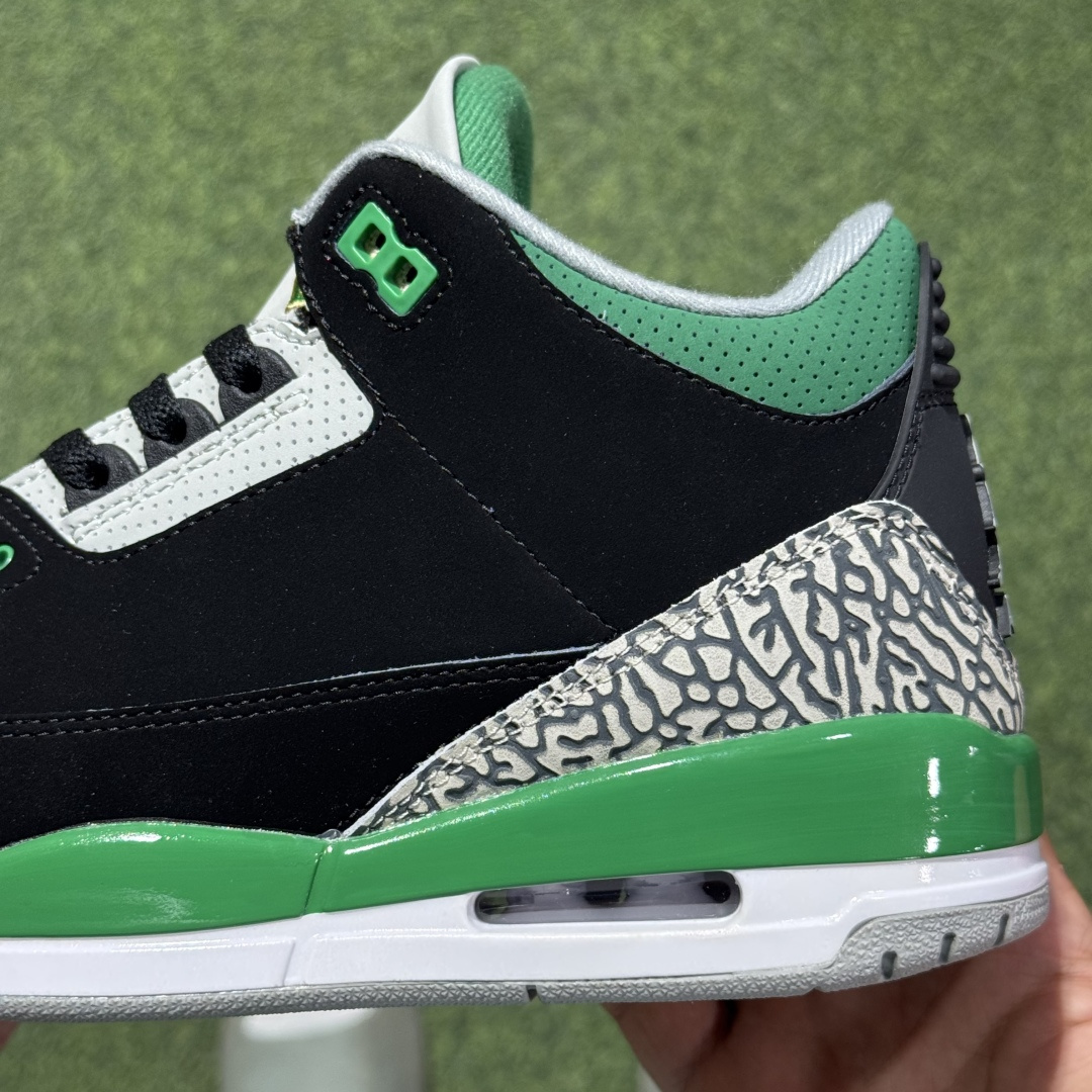福利特价 纯原头层aj3！硬通货品质合计36个配色，长期货齐可主推！尺码：40-47.5带半码黑绿CT8