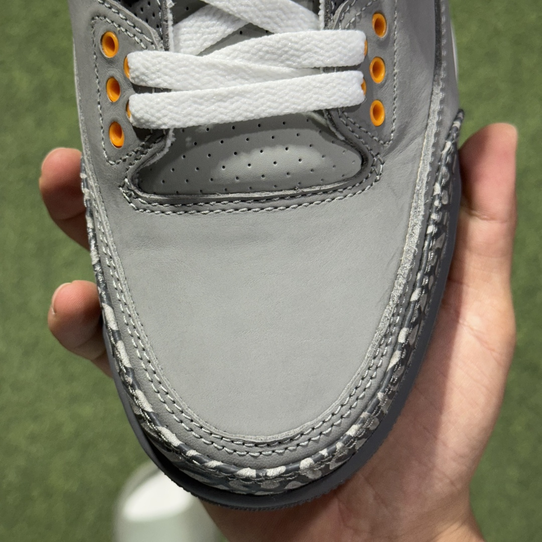 福利特价 纯原头层aj3！硬通货品质合计36个配色，长期货齐可主推！尺码：40-47.5带半码麂皮酷灰C