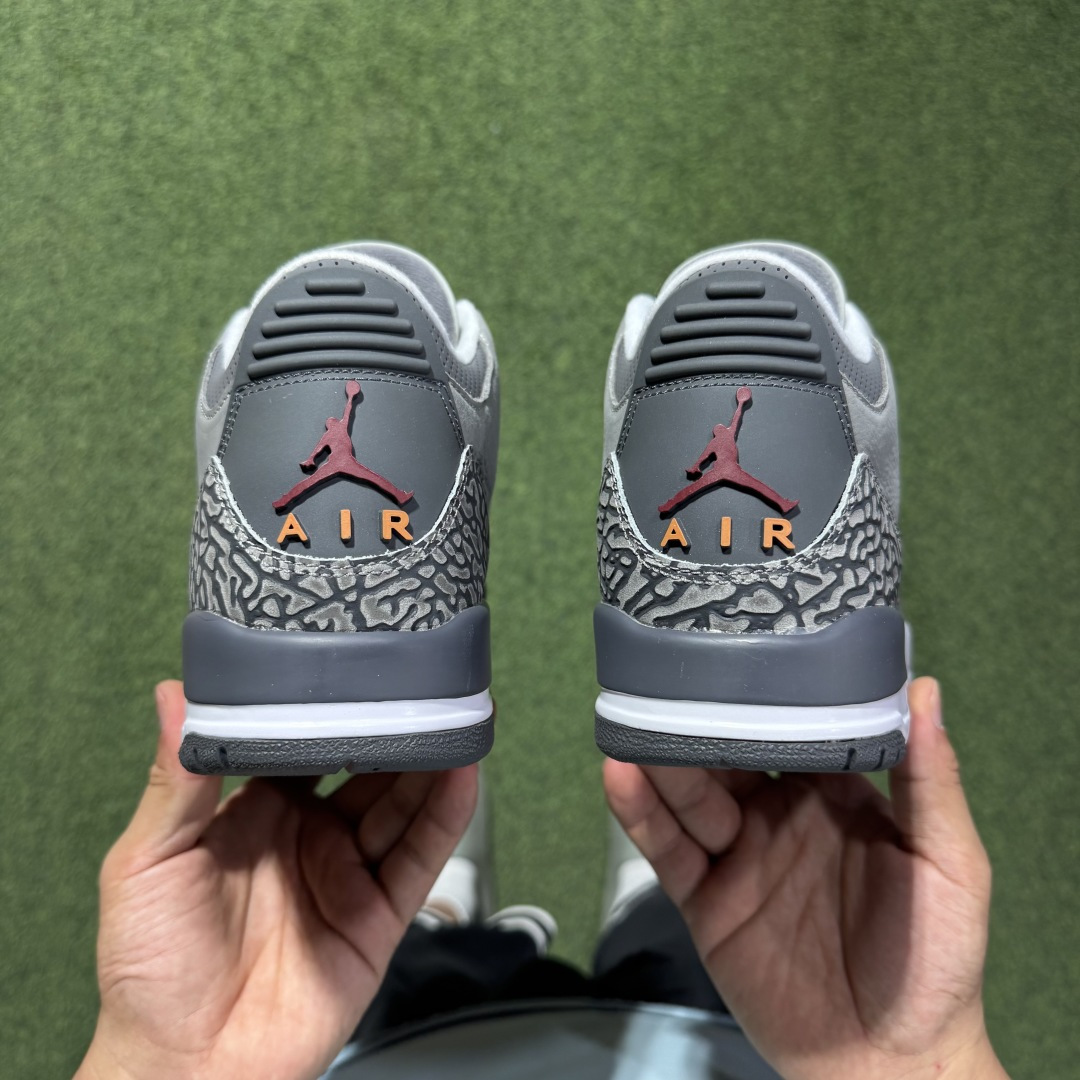 福利特价 纯原头层aj3！硬通货品质合计36个配色，长期货齐可主推！尺码：40-47.5带半码麂皮酷灰C