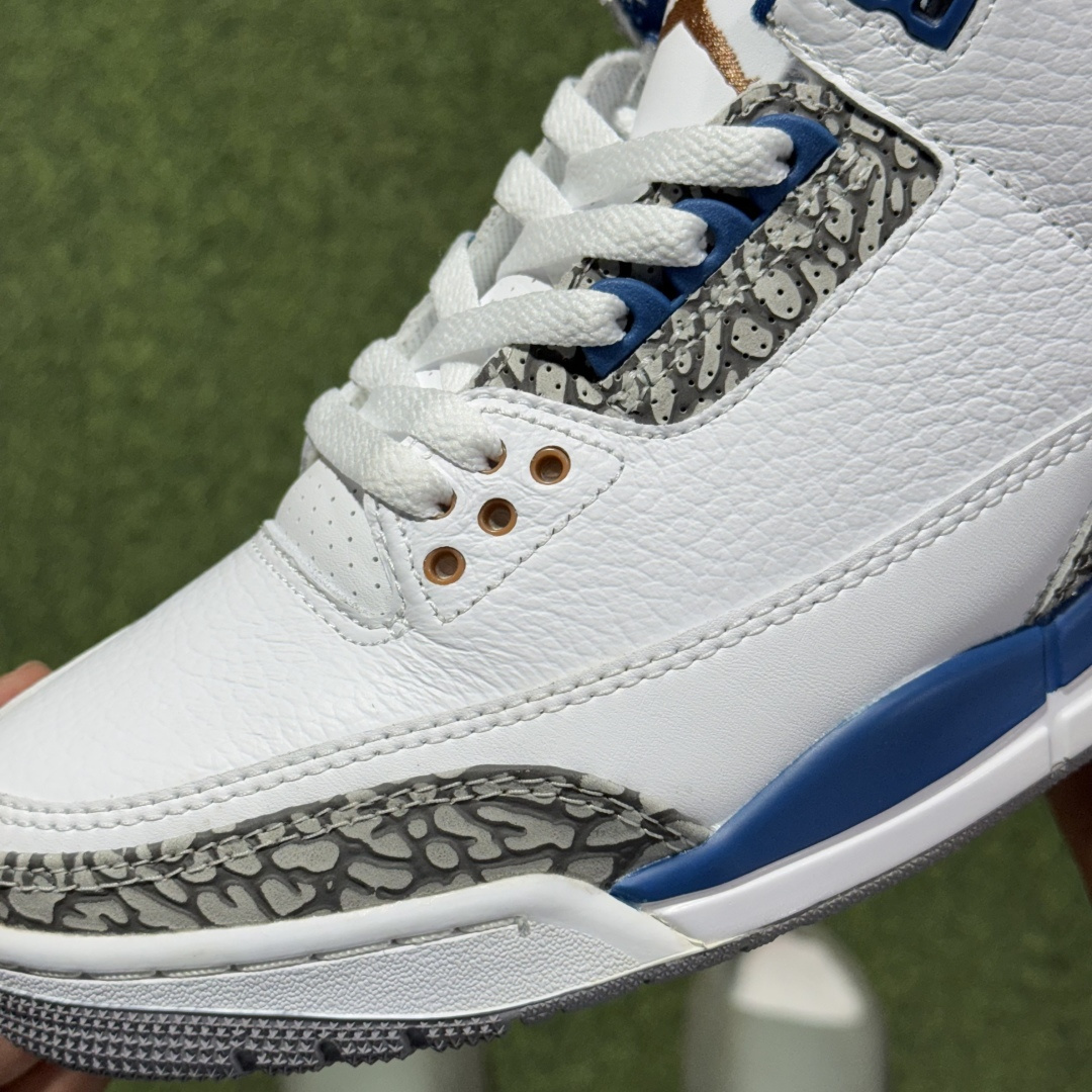 福利特价 纯原头层aj3！硬通货品质合计36个配色，长期货齐可主推！尺码：40-47.5带半码奇才蓝CT