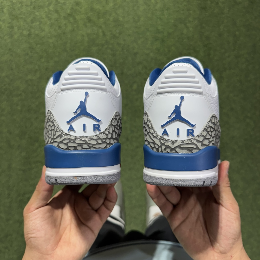 福利特价 纯原头层aj3！硬通货品质合计36个配色，长期货齐可主推！尺码：40-47.5带半码奇才蓝CT