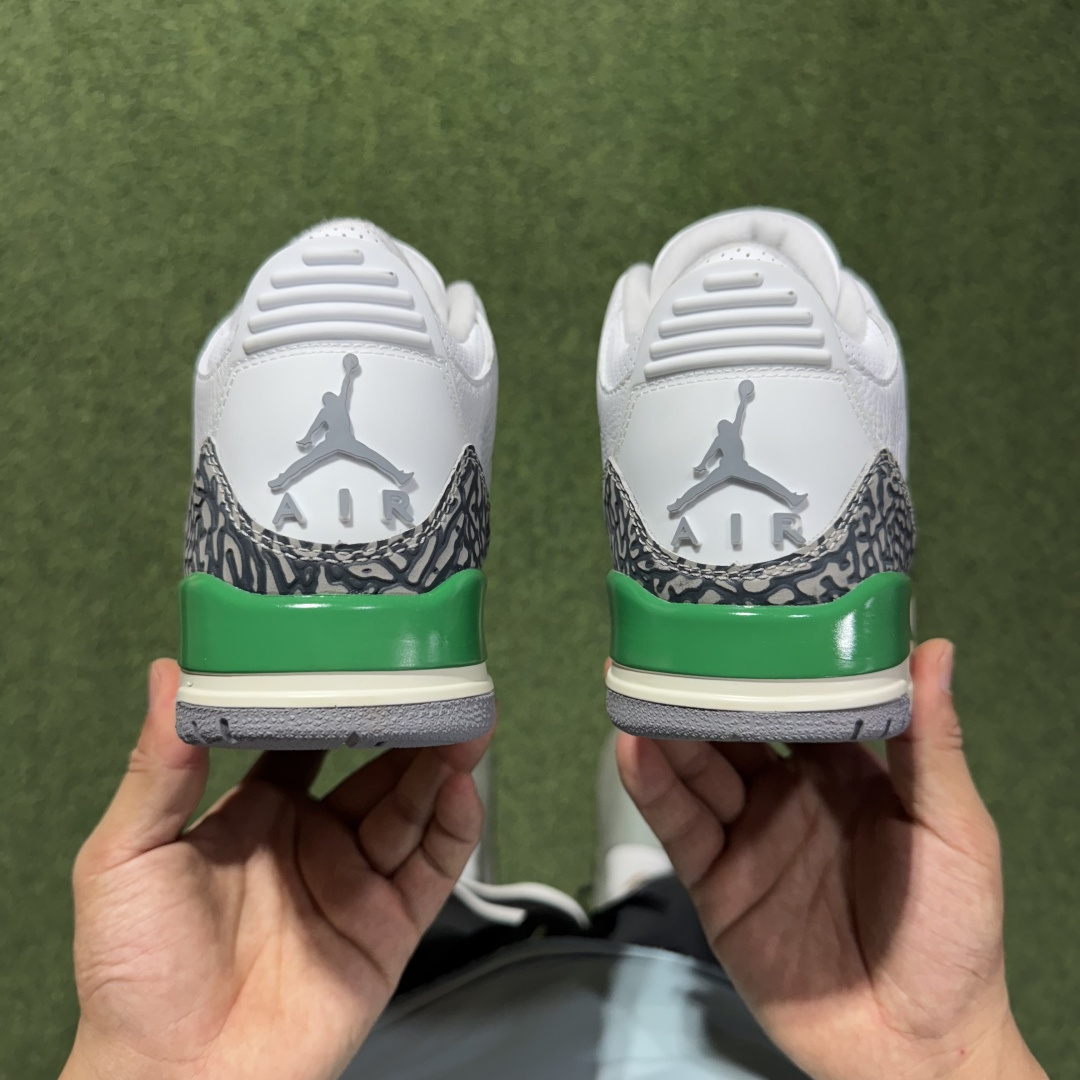 福利特价 纯原头层aj3！硬通货品质合计36个配色，长期货齐可主推！尺码：40-47.5带半码白绿CK9