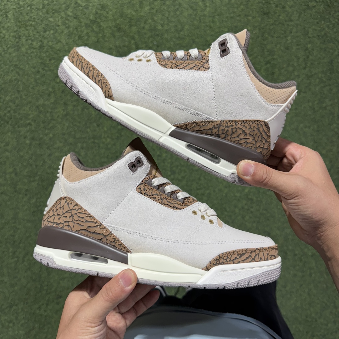 福利特价 纯原头层aj3！硬通货品质合计36个配色，长期货齐可主推！尺码：40-47.5带半码米白棕CT