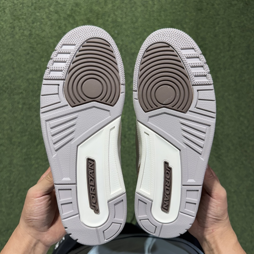 福利特价 纯原头层aj3！硬通货品质合计36个配色，长期货齐可主推！尺码：40-47.5带半码米白棕CT