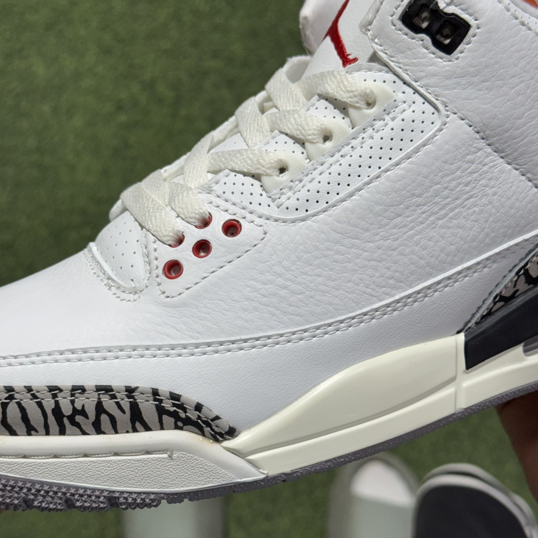 福利特价 纯原头层aj3！硬通货品质合计36个配色，长期货齐可主推！尺码：40-47.5带半码复刻白水泥