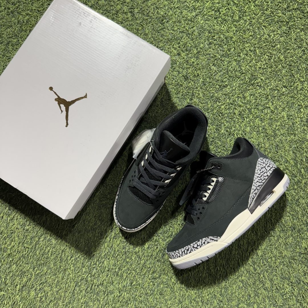 福利特价 纯原头层aj3！硬通货品质合计36个配色，长期货齐可主推！尺码：40-47.5带半码黑奥利奥C