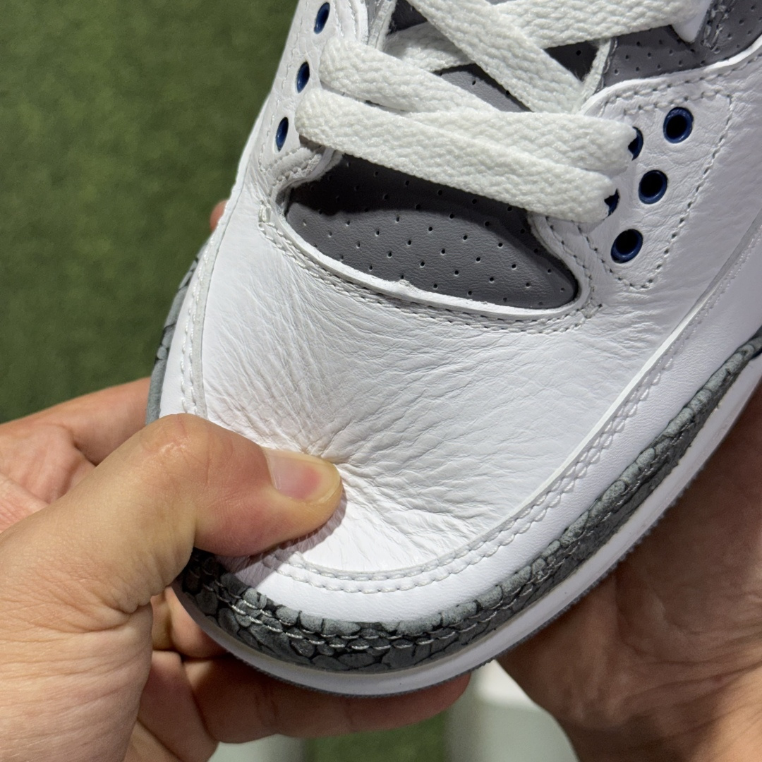 福利特价 纯原头层aj3！硬通货品质合计36个配色，长期货齐可主推！尺码：40-47.5带半码海军蓝CT