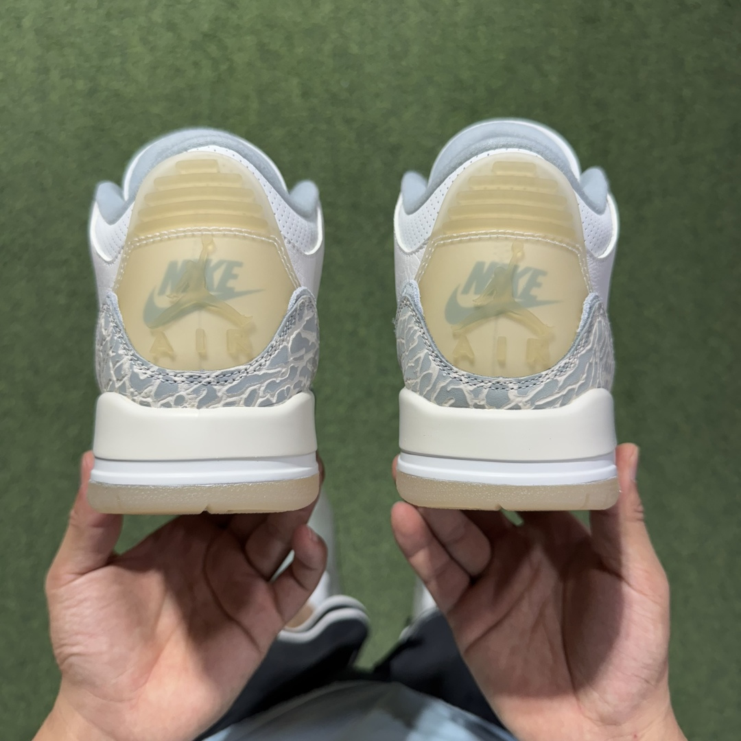 福利特价 纯原头层aj3！硬通货品质合计36个配色，长期货齐可主推！尺码：40-47.5带半码象牙白FJ