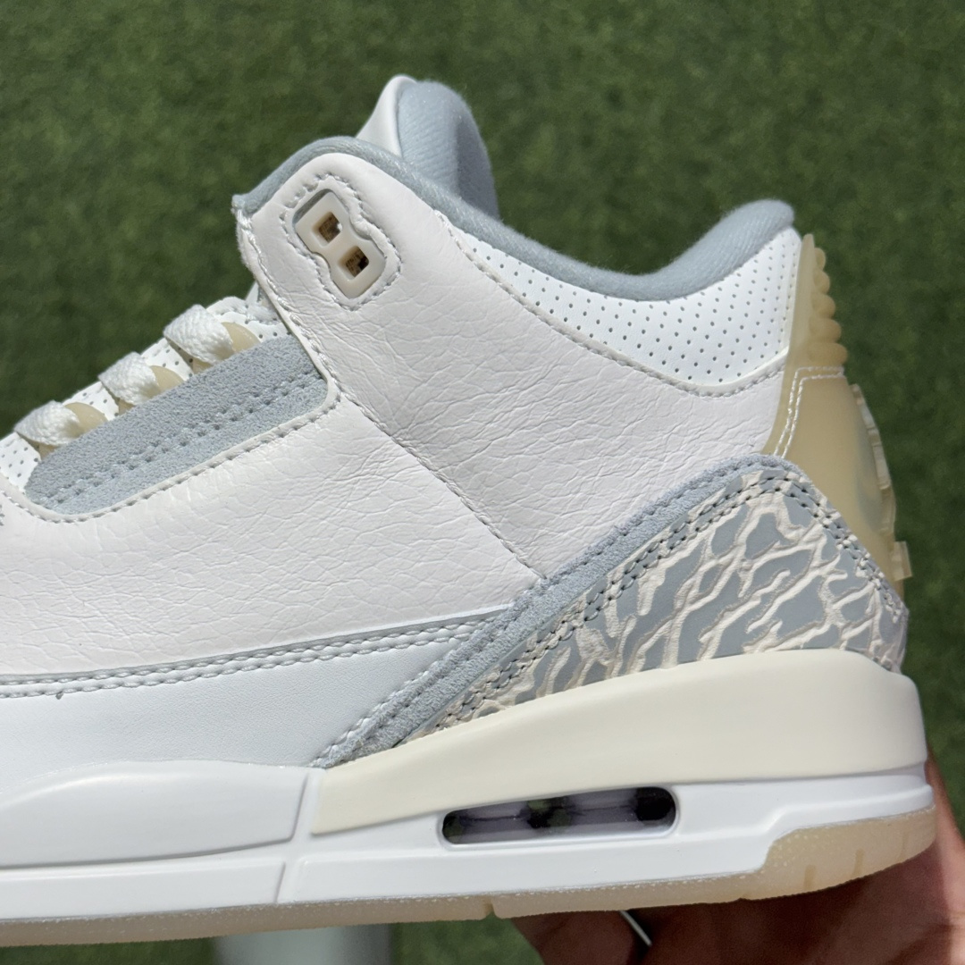 福利特价 纯原头层aj3！硬通货品质合计36个配色，长期货齐可主推！尺码：40-47.5带半码象牙白FJ